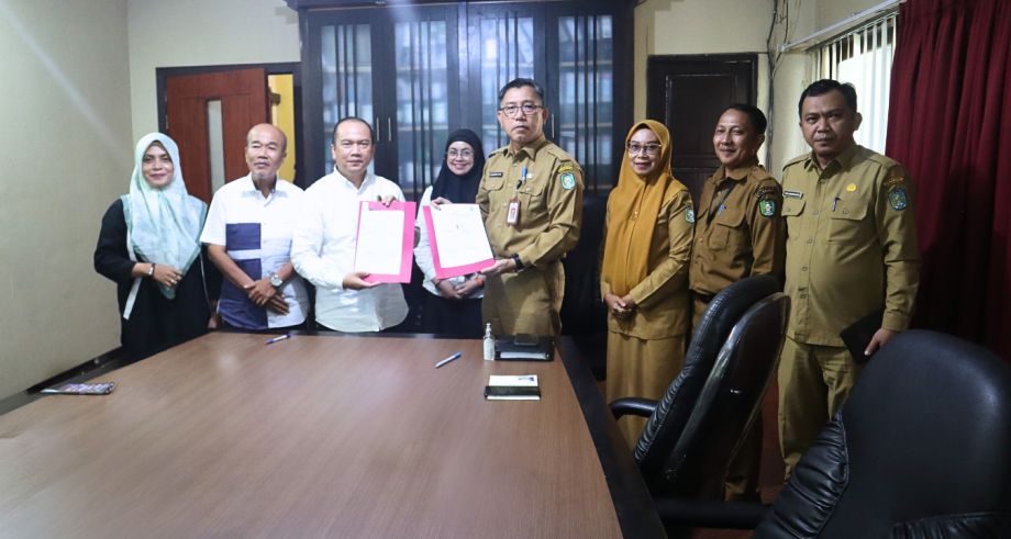 Penandatanganan Perjanjian Kerja Sama antara Dinas Tanaman Pangan dan Hortikultura Provinsi Kalimantan Barat dengan Fakultas Ekonomi dan Bisnis Islam IAIN Pontianak