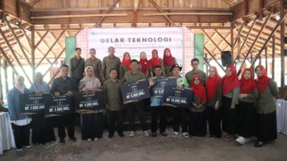 POC KOMBAT Kabupaten Ketapang Raih Juara Pertama Lomba Gelar Teknologi Penyuluh Pertanian Tingkat Provinsi Kalimantan Barat