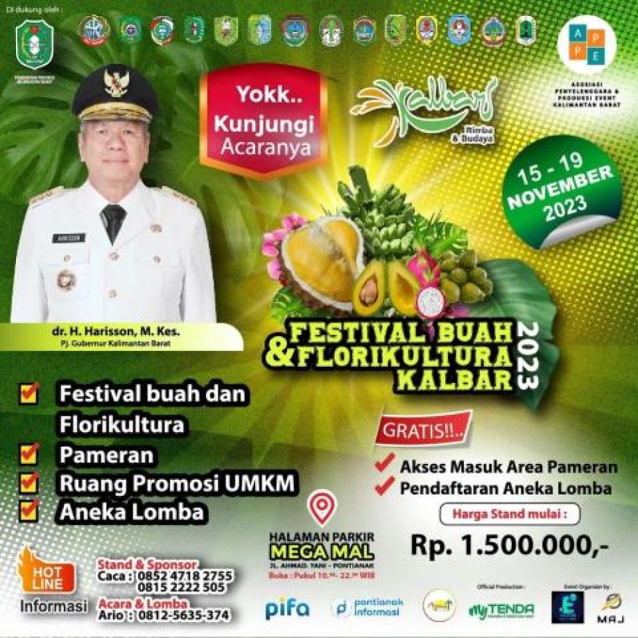 Fesival Buah dan Florikultura Provinsi Kalimantan Barat