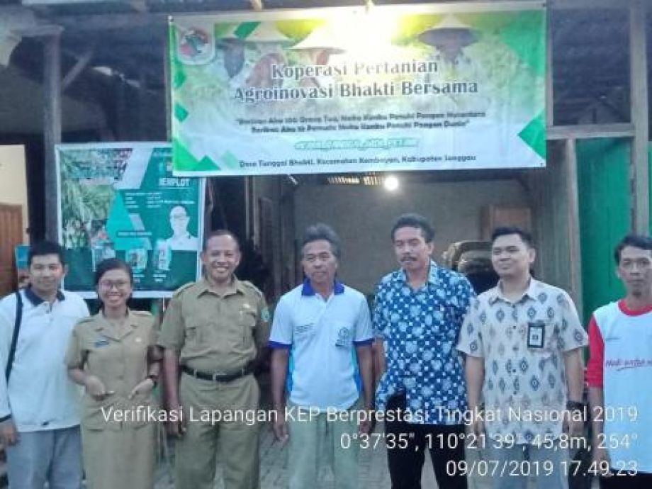 Agroinovasi Bhakti Bersama Calon Kelembagaan Ekonomi Petani berperstasi 2019