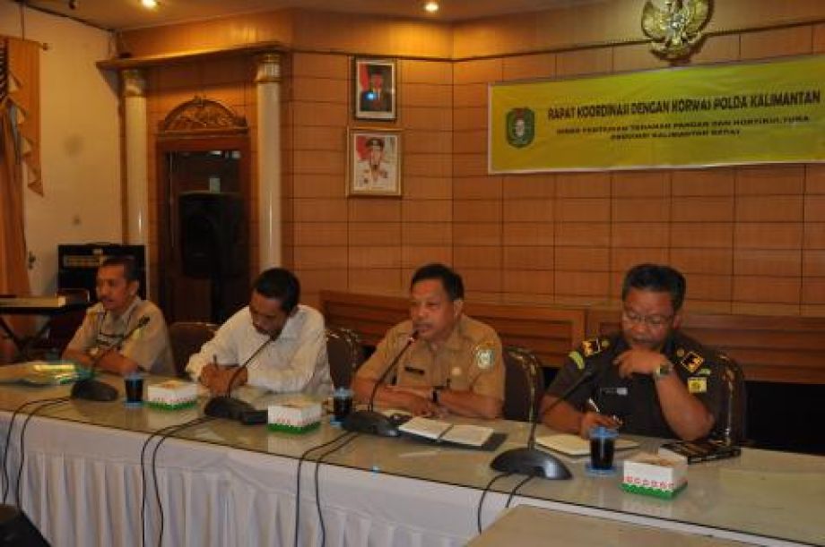 Rakor Pengawasan Pupuk Dan Pestisida Dengan Koordinator Polda Tahun 2014