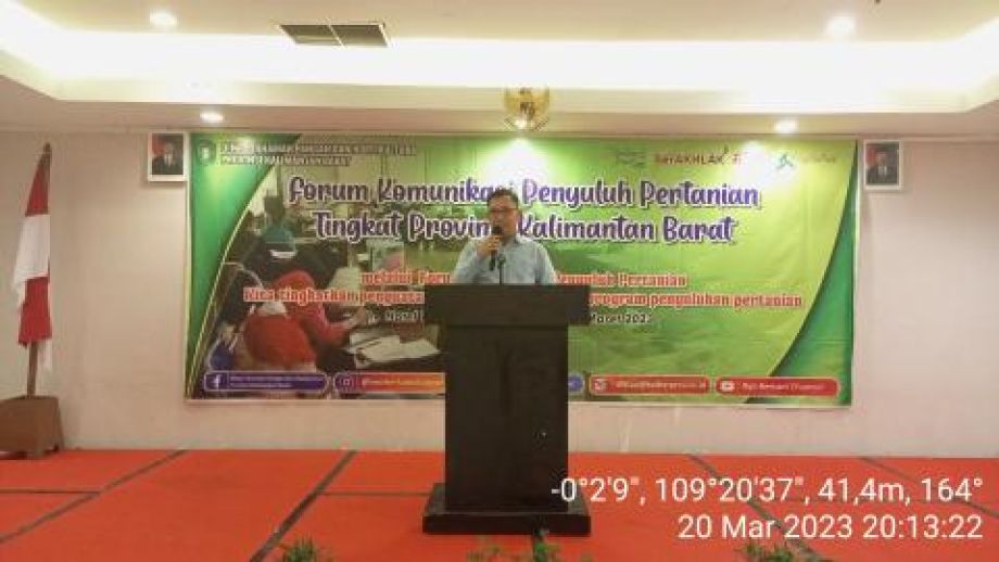 Forum Komunikasi Penyuluh Pertanian Tingkat Provinsi Tahun 2023