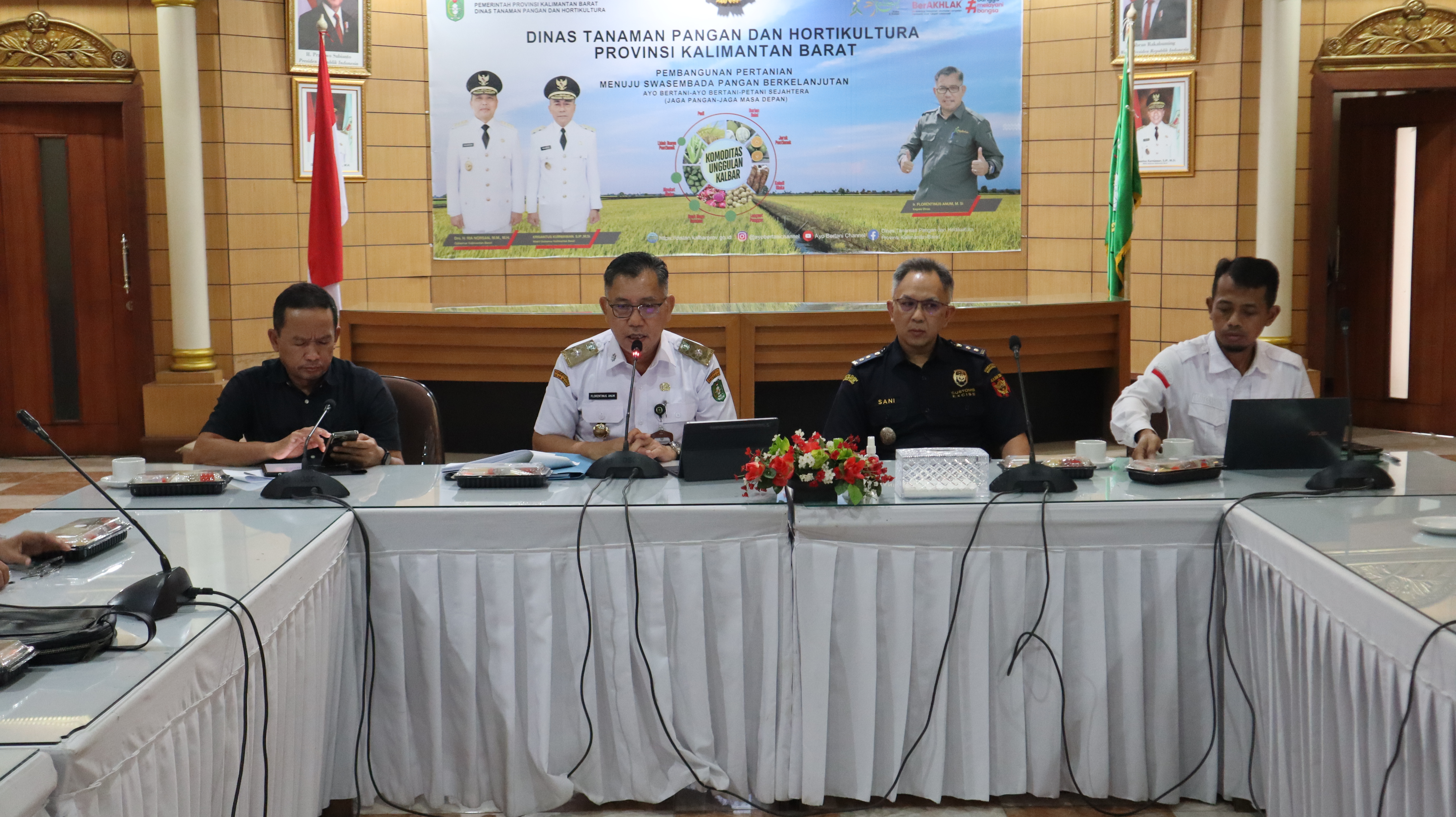 rapat koordinasi persiapan ekspor
