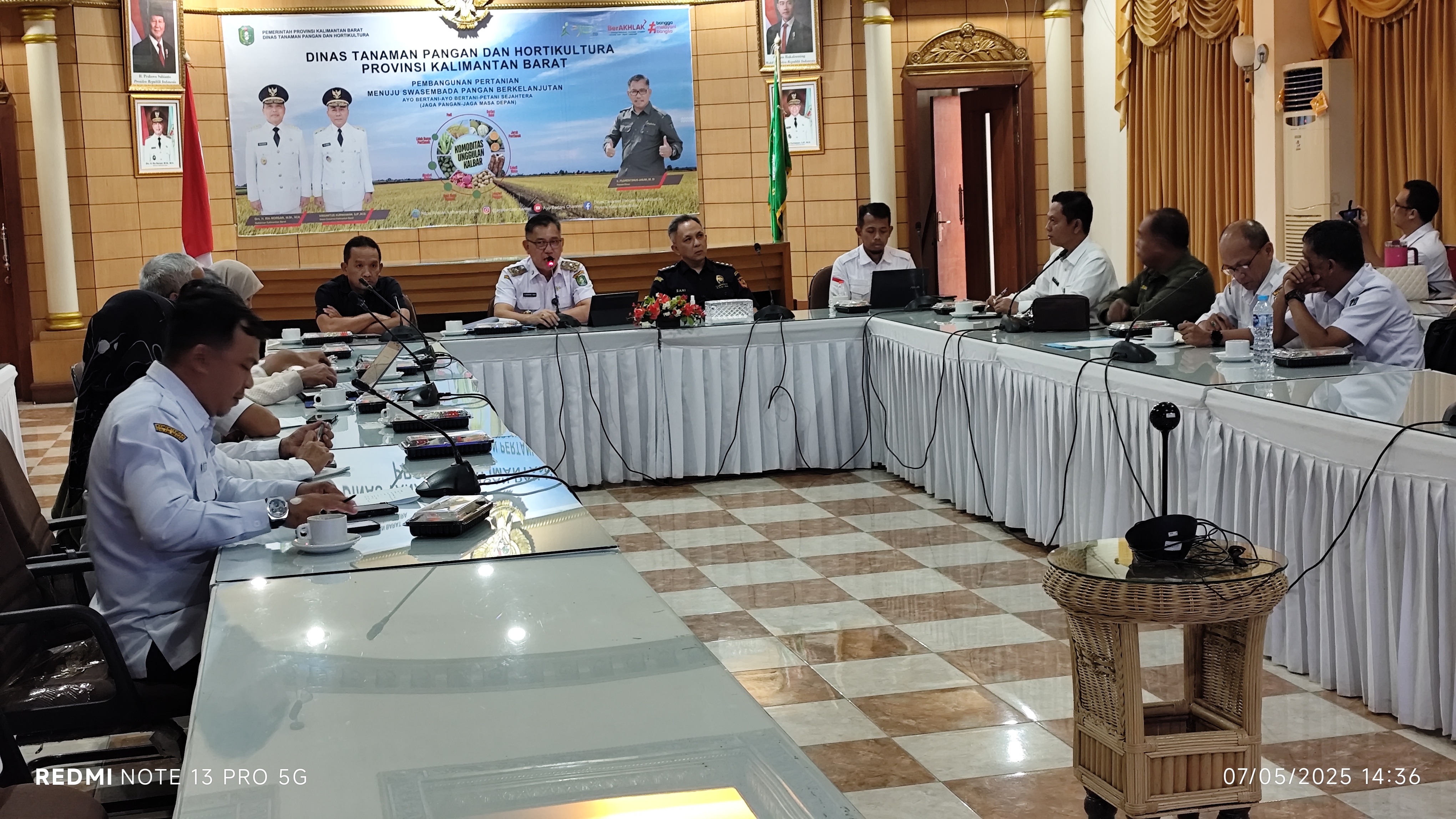 rapat koordinasi persiapan ekspor